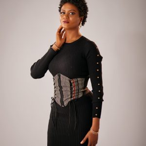 Fàári Aso-oke Corset Belt