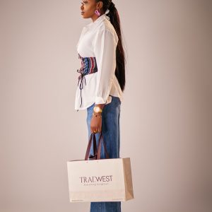 Fàári Aso-oke Corset Belt