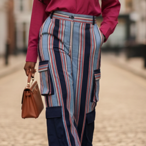 NÁNÁ Aso-oke Cargo Pants