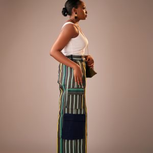 NÁNÁ Aso-oke Cargo Pants