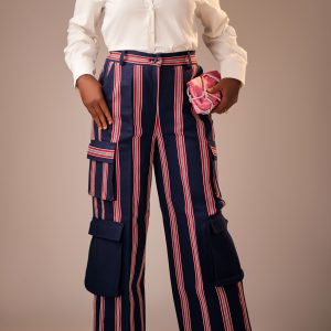 NÁNÁ Aso-oke Cargo Pants