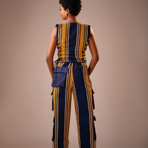 NÁNÁ Aso-oke Cargo Pants