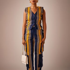 NÁNÁ Aso-oke Cargo Pants