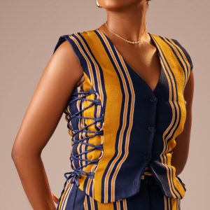 Nana-Aso-oke-Waist-Coat