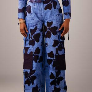 Tani-Adire-Cargo-Pants