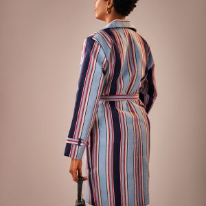 ZÁRA Double-Breasted Aso-oke Coat