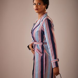 ZÁRA Double-Breasted Aso-oke Coat