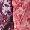 SÉRE Adire Cargo Shorts - Pink + Purple