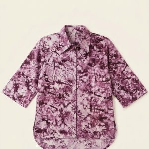LÁRA Adire Oversized Shirt